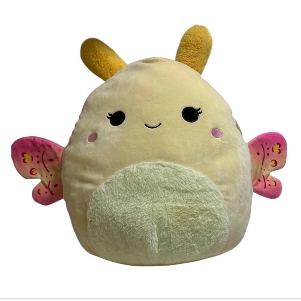 Squishmallows Yellow and Pink Butterfly Plush